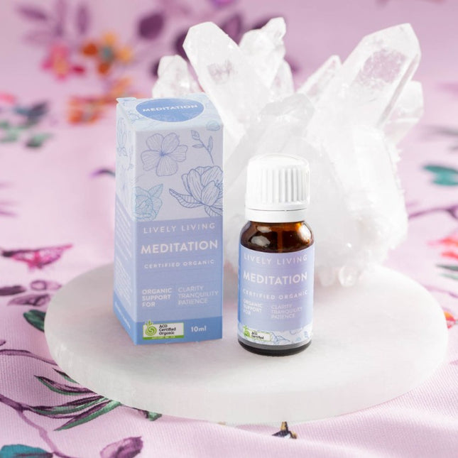 Meditation - Certified Organic Essential Oil Blend 10ml