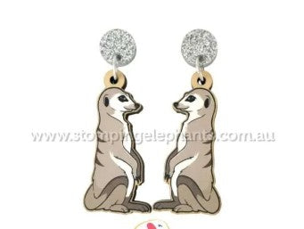 Meerkat Earrings