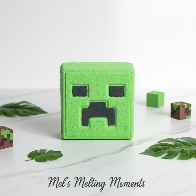 Minecraft Creeper Bath Bomb