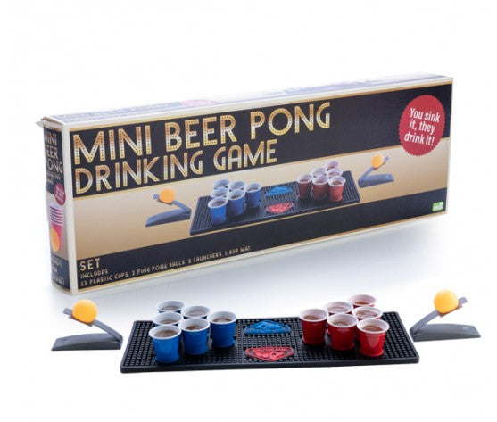 Mini Beer Pong Drinking Game