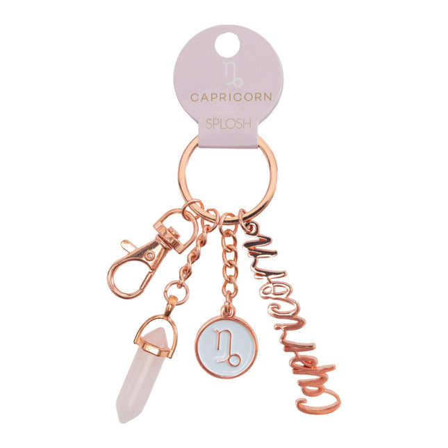 Capricorn Keychain