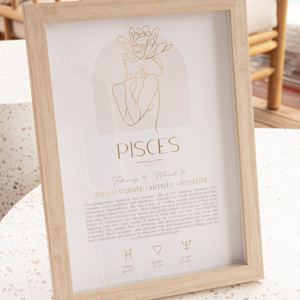 Mystique Framed Print Pisces