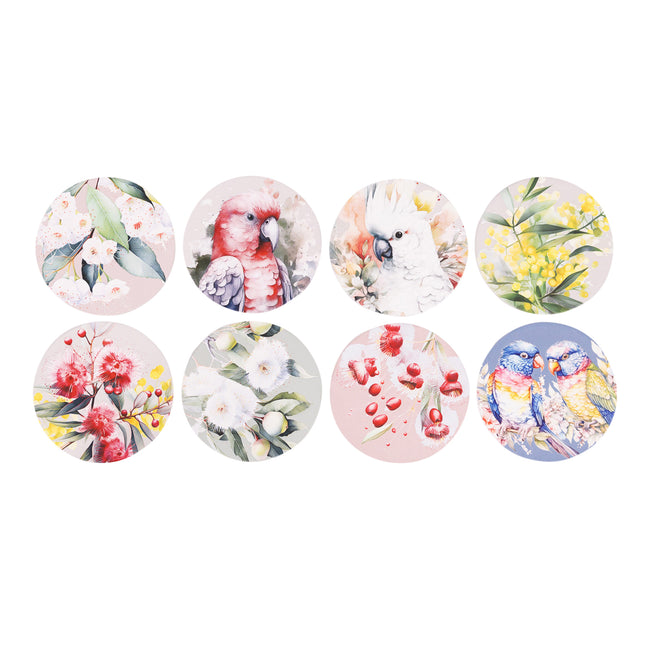Native Blooms Ceramic Coasters 1pc