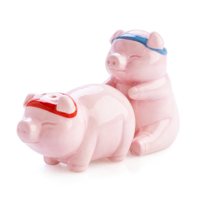 Flavour Mates Rude Pigs Salt & Pepper Set