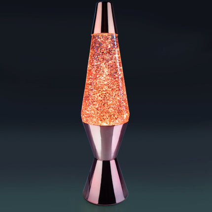 Rose Gold Diamond Glitter Lamp