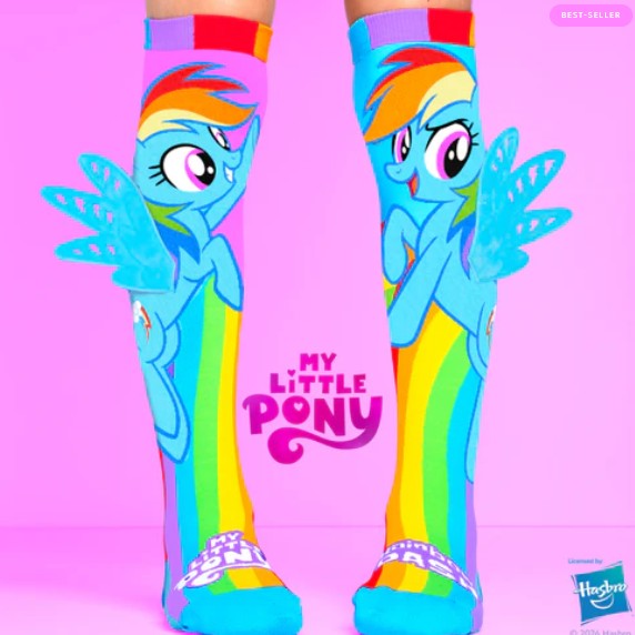 Rainbow Dash Socks