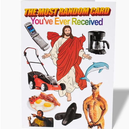 The Most Random Card Greeting Card