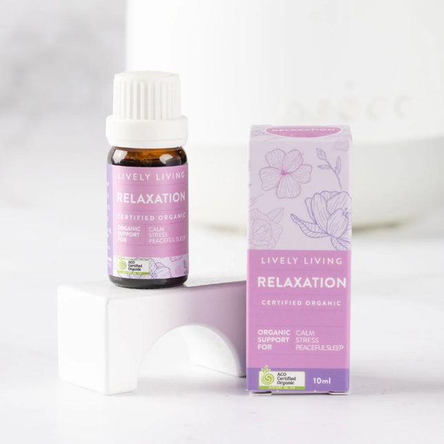 Relaxation - Certified Organic Essential Oil Blend 10ml