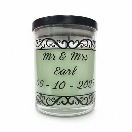 Personalisation Candle