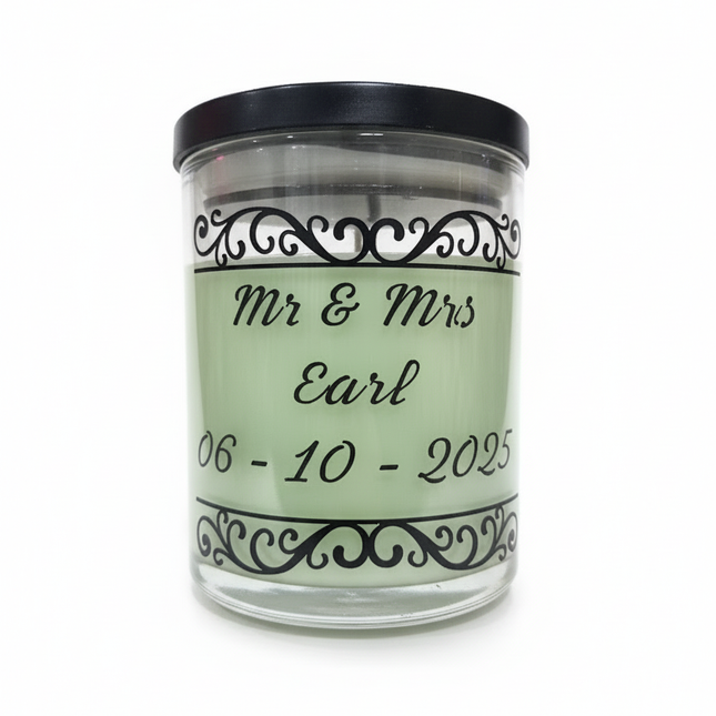 Personalisation Candle