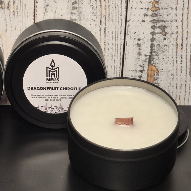 Wooden Wicked Travel Tin Candle 250g