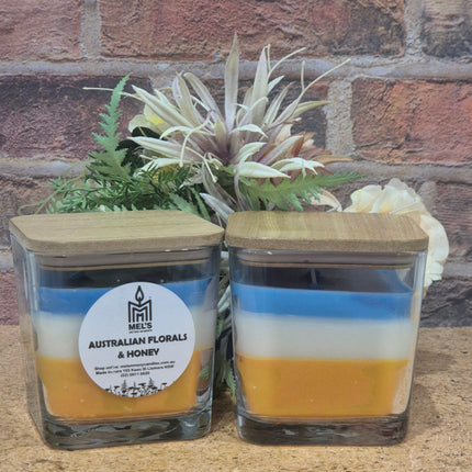 Luxe Twin Flame Candle 500grams