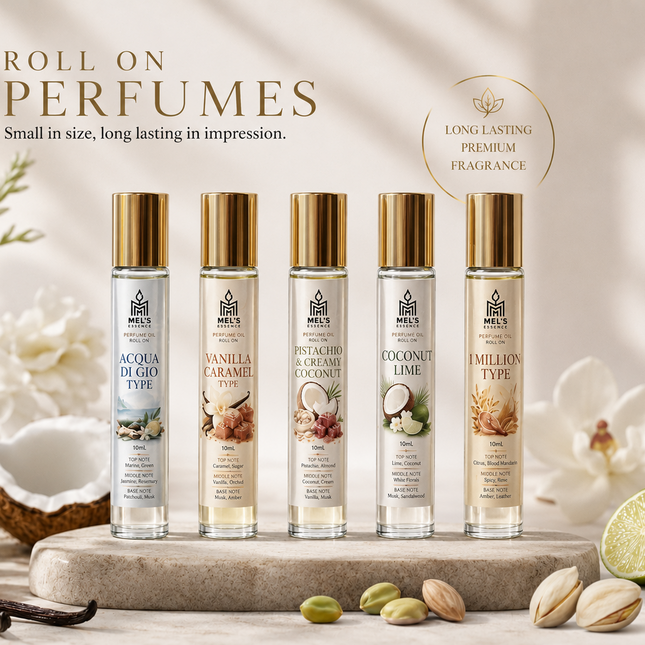 Roll-On Perfume Oils 10ml
