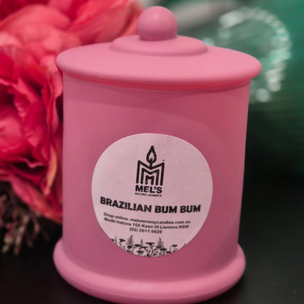 Blush Pink Wood Wick candle 500ml