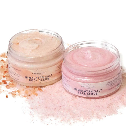 Himalayan Salt Scrub Set – Face and Body with soap