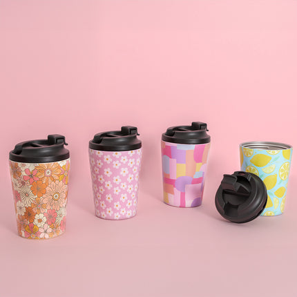 Retro Floral Coffee cup 380ml