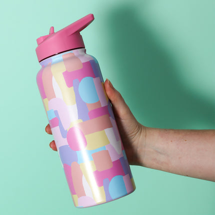 Abstract Water Bottle 950ml