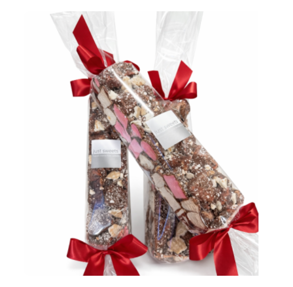 Milk Choc Strawberry Biscuit Rocky Road Bon Bon 300g