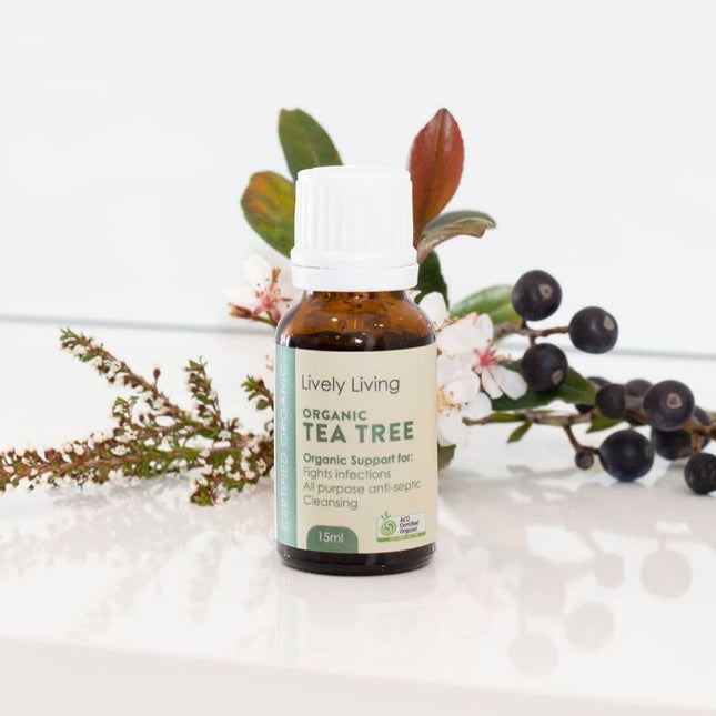 Tea Tree Certified Organic Essential Oil 15ml