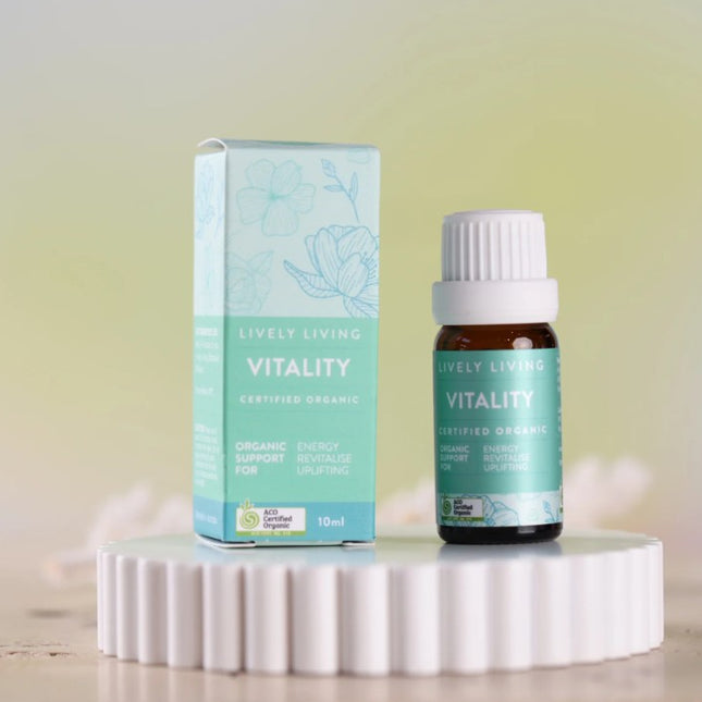 Vitality - Certified Organic Essential Oil Blend 10ml