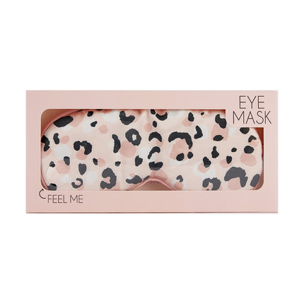 Wellness Blush Leopard Eye Mask