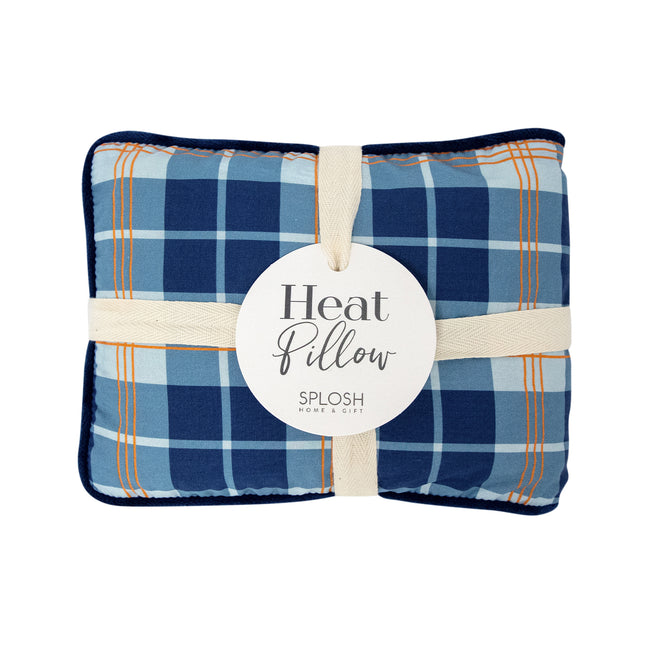 Plaid Blue Heat Pack / Pillow