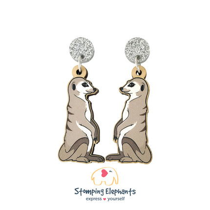 Meerkat Earrings
