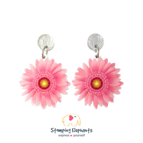 Gerbra Pink Earring