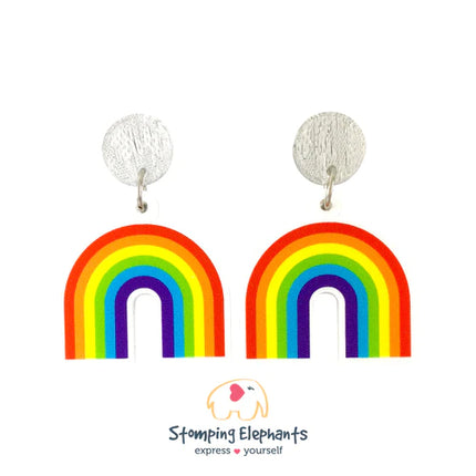Rainbow Earring Large