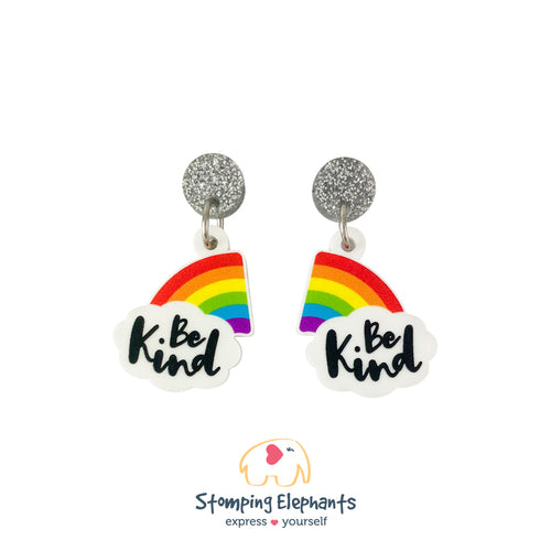 Be Kind rainbow Petite earring