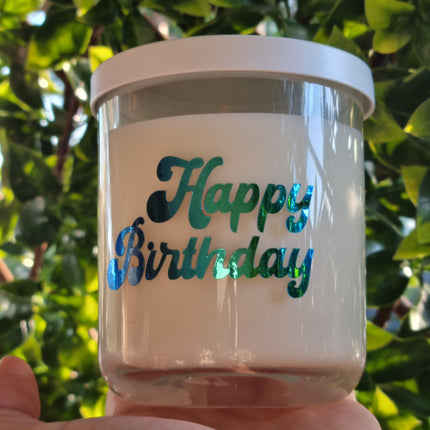 HAPPY BIRTHDAY Soy Candle - Large - 80 hours