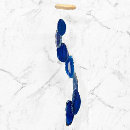 Agate Wind Chime - LARGE (Various colours)