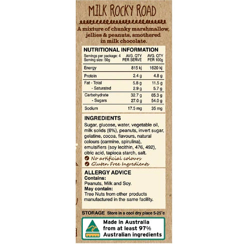 Milk Rocky Road - Pouch 175g