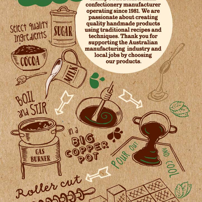 Chocolate Mint Fudge - Pouch 180g