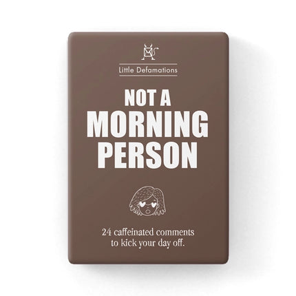 R18 - Not A morning Person - 24 card pack