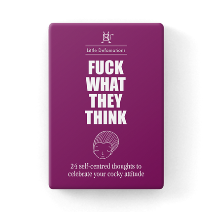 R18 - F*CK WHAT THEY THINK - 24 card pack