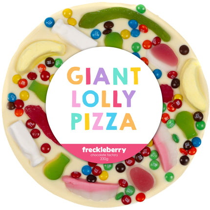 Giant Lolly Pizza - white chocolate 330 grams