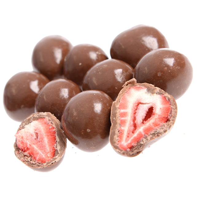 Milk Choc Coated Freeze Dried Strawberries

150g