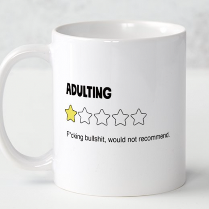 R18 - Adulting Mug