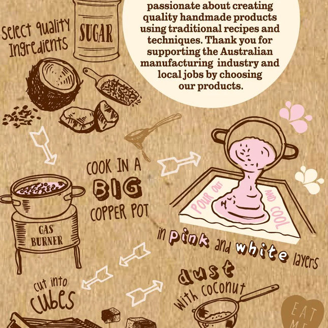 Coconut Ice Cubes - Pouch 200g