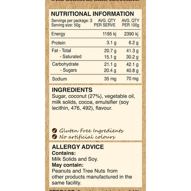 Coconut Roughs - Pouch 160g