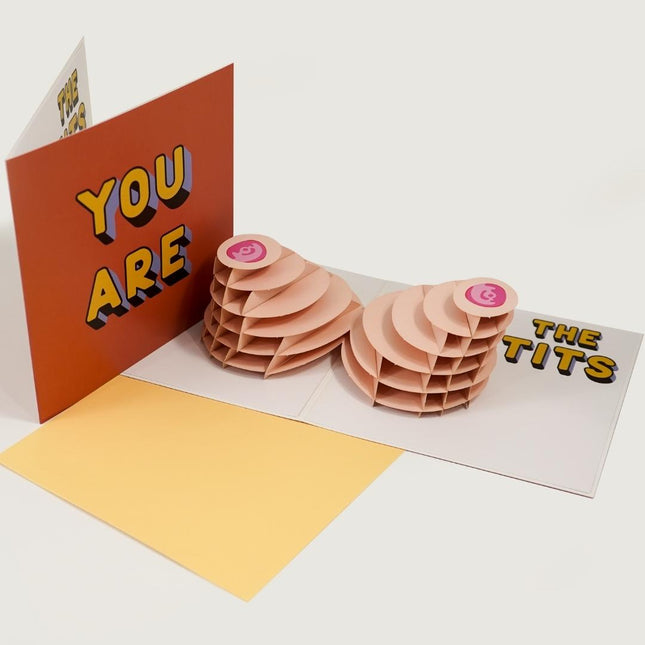 R18 - The “You Are The T!ts” Pop-up Card