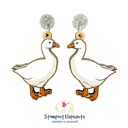Goose Earrings