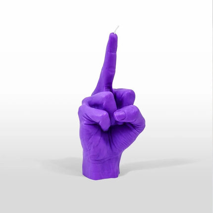F*ck you Candle Hand - Purple