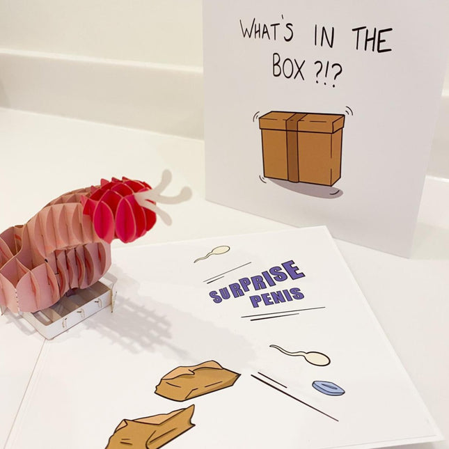 R18 - The “What’s in the Box” Pop-up D*ck Card