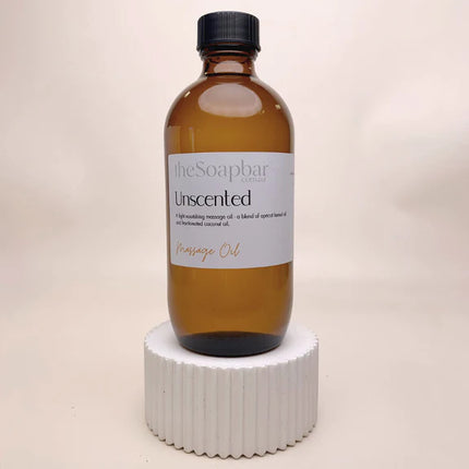 Unscented Massage Oil - The Soap Bar - 200ml