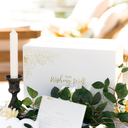 Wedding Wishing Well - Gold